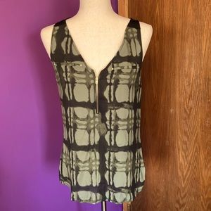 Express Half Zip Tank Top